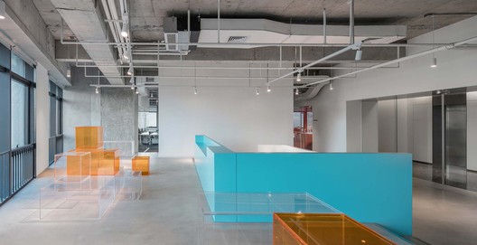 咻享智能总部办公 / XYZ设计工作室 - 室内图, 厨房