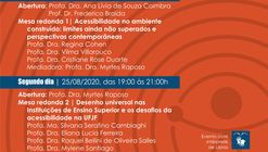 III Seminário "Acessibilidade: Limites e Possibilidades", online
