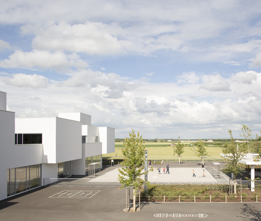 "Olympe de Gouges" Group of Schools  / Dominique Coulon & associés - Exterior Photography, Facade