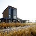 Rice Field Bookstore of Tanjiawan Agricultural Site Park / Beeeed Atelier - Exterior Photography, Library
