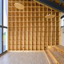 Rice Field Bookstore of Tanjiawan Agricultural Site Park / Beeeed Atelier - Interior Photography, Library