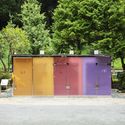 Yoyogi Fukamachi Mini Park Toilet / Shigeru Ban Architects - Exterior Photography