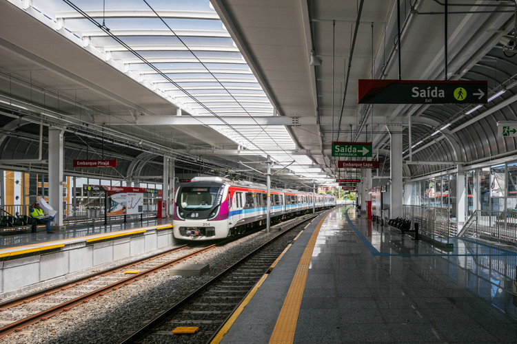 Estação Bonocô de Salvador / Fernandes Arquitetos Associados - Fotografia de Interiores, Aço