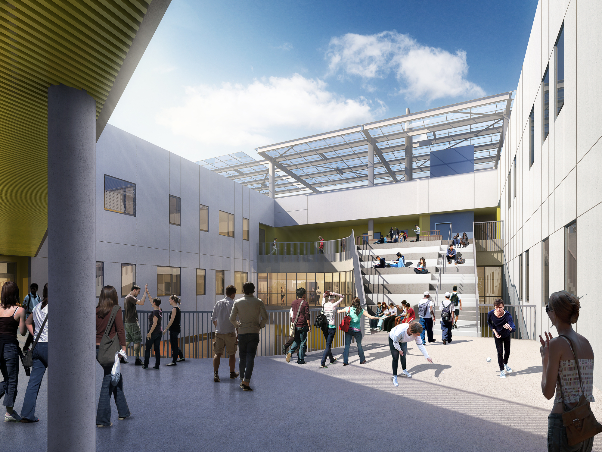 Gallery Of Santa Monica High School Discovery Project Designed With Open Building Principles 6 Gallery Of Santa Monica High School Discovery Project Designed With Open Building Principles 6