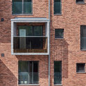 Bloco Residencial em Paupys / Architektūros linija - Fotografia de Exterior, Apartamentos, Fachada