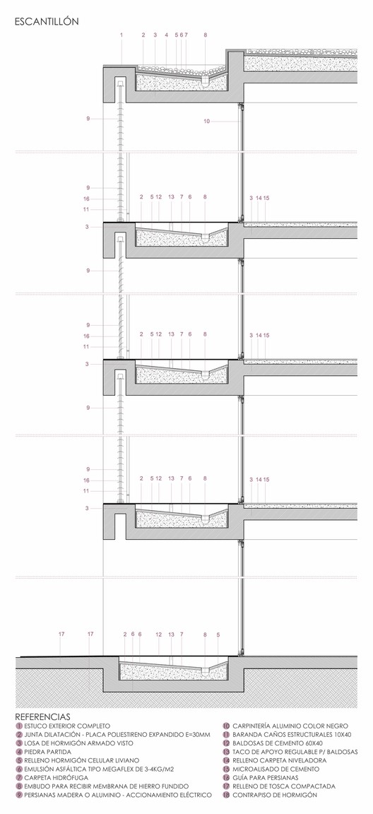Winners of the Sustainable Urban Housing Competition in Mendoza: High Density and Environmental Efficiency Winners of the Sustainable Urban Housing Competition in Mendoza: High Density and Environmental Efficiency - Image 4 of 100