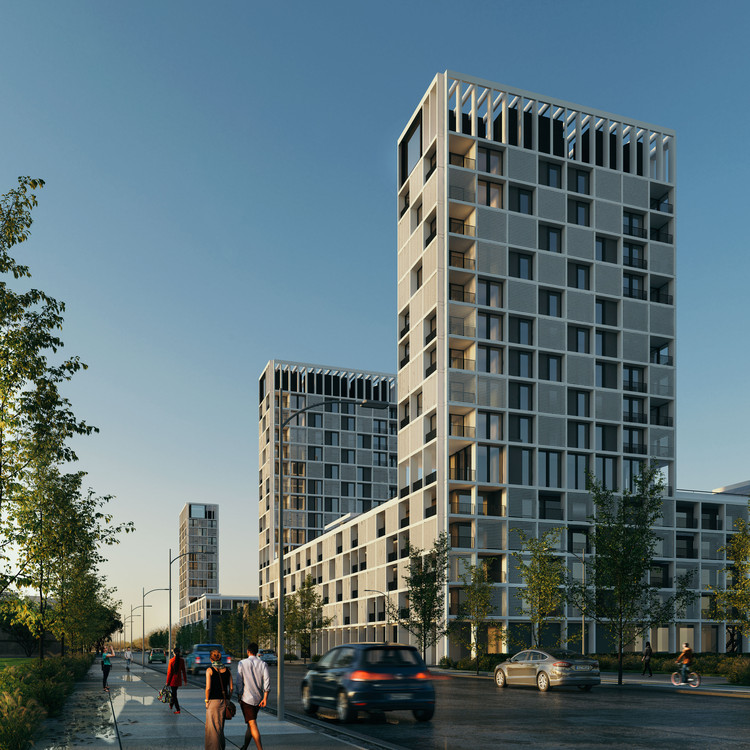 Winners of the Sustainable Urban Housing Competition in Mendoza: High Density and Environmental Efficiency - Image 54 of 100