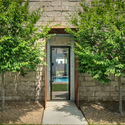 South Side Courtyard House Pool Pavilion & Landscape / studio d'ARC - Exterior Photography, Pavilion, Door