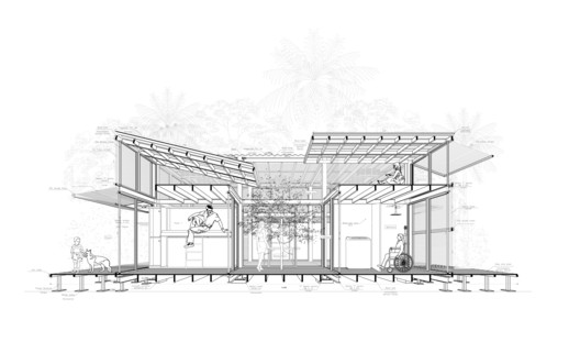 Green Machine: Adaptable Modular Social Housing Prototype - Image 62 of 63