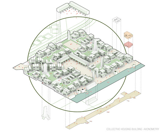 Green Machine: Adaptable Modular Social Housing Prototype - Image 45 of 63