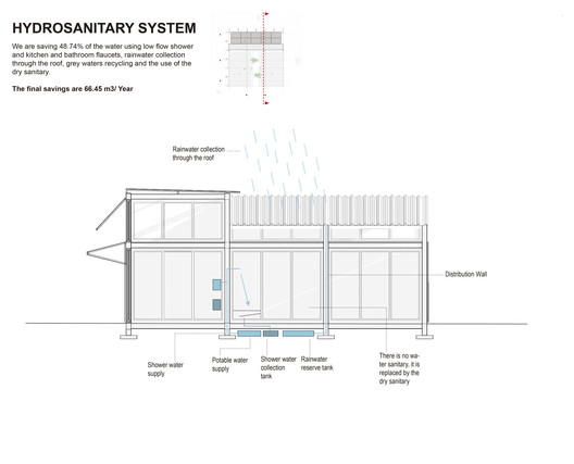 Green Machine: Adaptable Modular Social Housing Prototype - Image 50 of 63