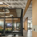 Studio 1334 / debartolo architects - Interior Photography, Offices Interiors, Beam, Facade, Bench