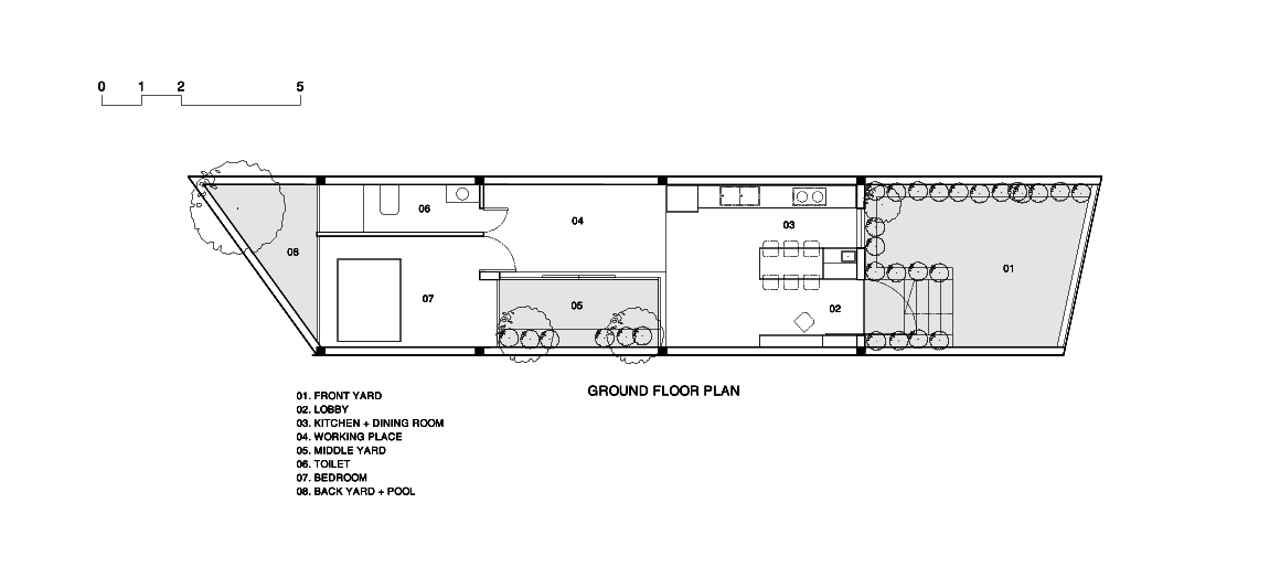 Gallery Of 3 Green Spaces House A Boom Design Office 44 - White House Green Room Floor Plan Gallery Of 3 Green Spaces House A Boom Design Office 44 - White House Green Room Floor Plan