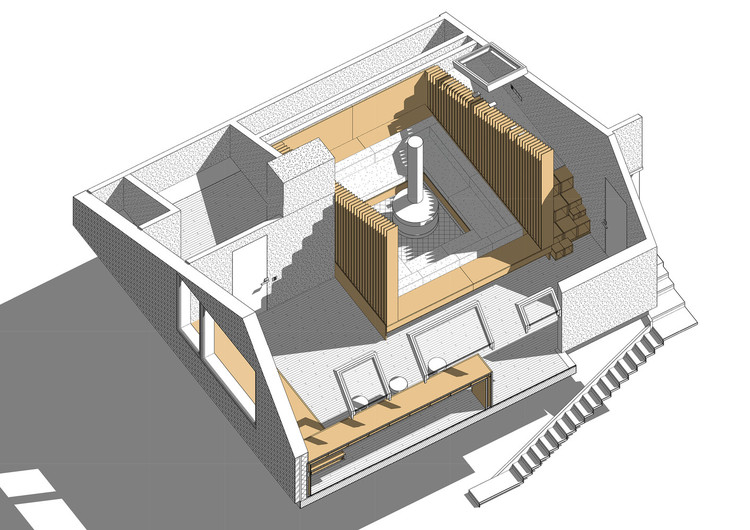 High-Rise Living: 7 Houses Under 65m² in Rooftops and Attics - Image 19 of 22