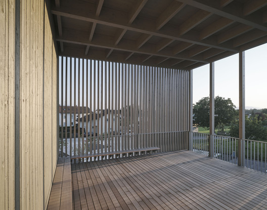 Bütze Wolfurt Primary School  / Schenker Salvi Weber Architekten - Interior Photography, Deck