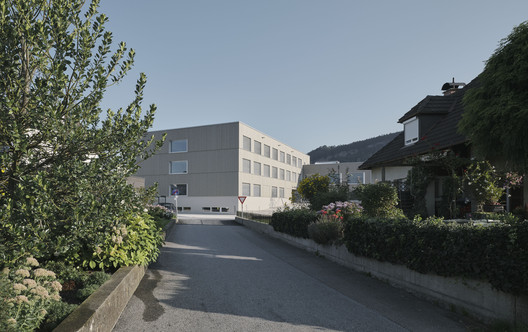 Bütze Wolfurt Primary School  / Schenker Salvi Weber Architekten - Exterior Photography, Windows