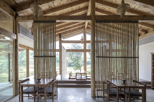 Bamboo Branch Academy / Archermit Bamboo Branch Academy / Archermit - Interior Photography, Dining room, Beam