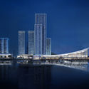 SOM imagina novo bairro na orla de Zhuhai, a cidade mais habitável da China - Imagen 1 de 4
