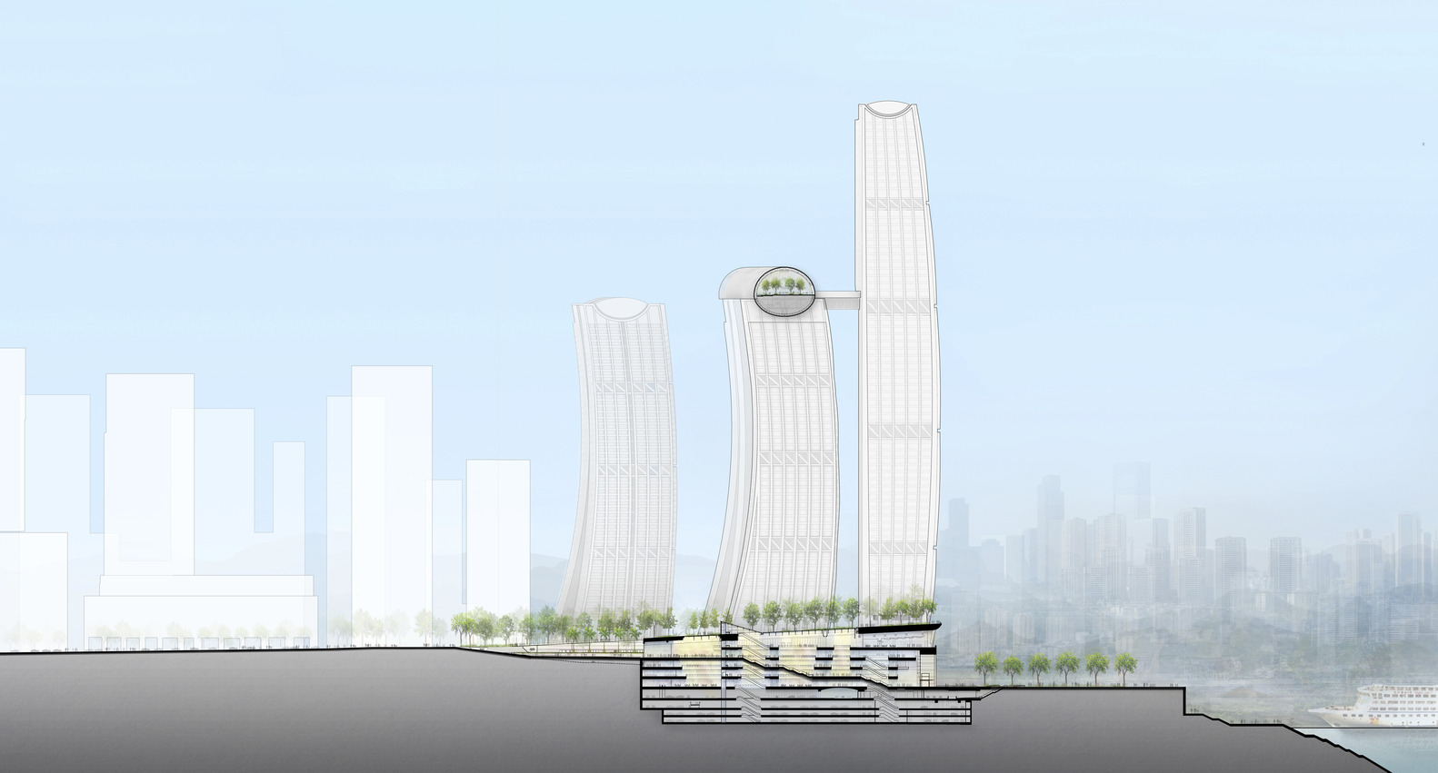 重庆来福士 / 萨夫迪建筑事务所 - 50 的图像 52