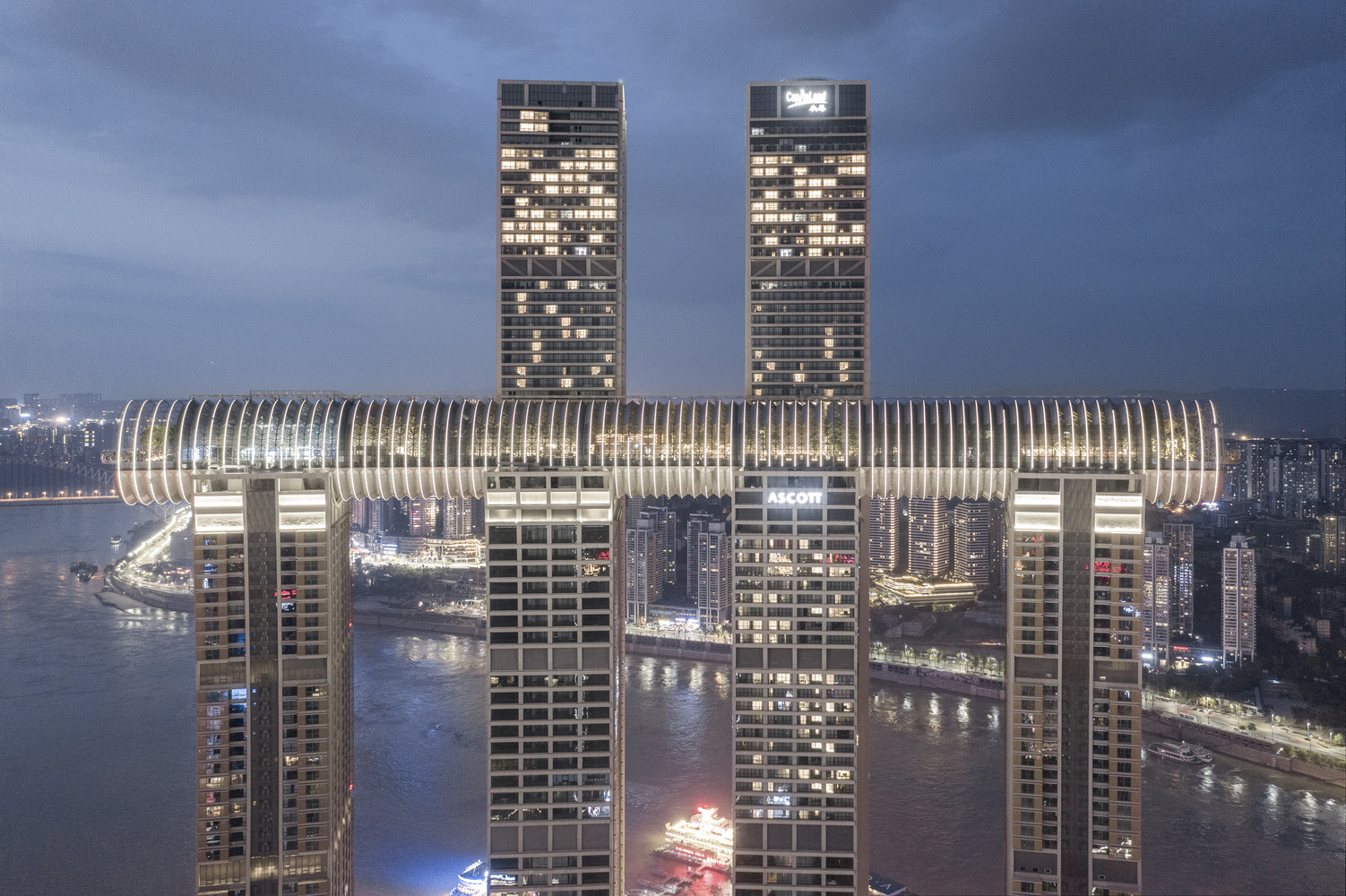 重庆来福士 / 萨夫迪建筑事务所 - 建筑图