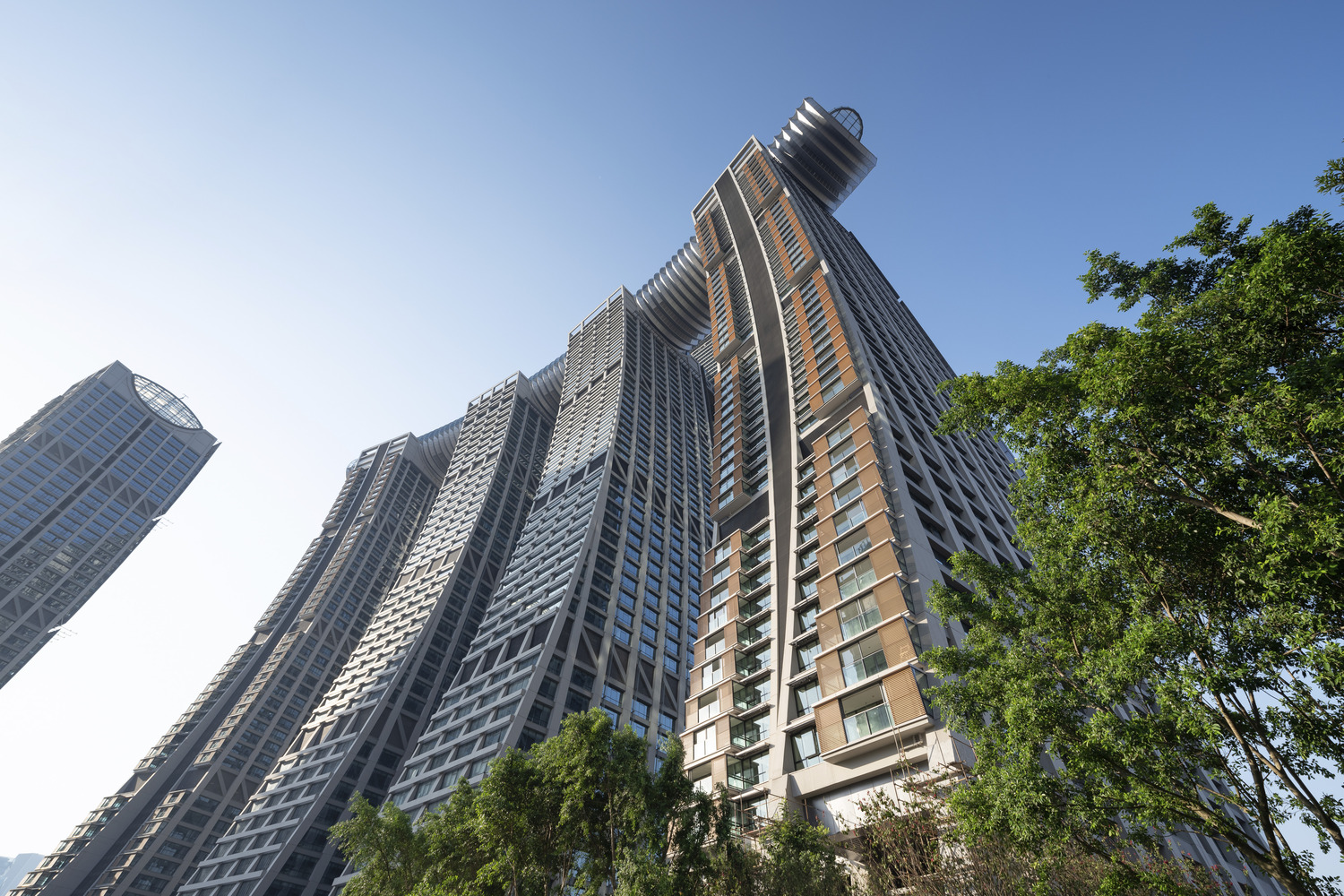 重庆来福士 / 萨夫迪建筑事务所 - 建筑图