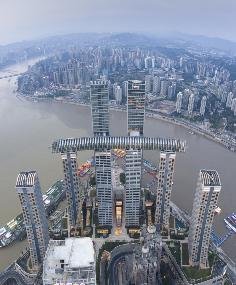 重庆来福士 / 萨夫迪建筑事务所 - 建筑图