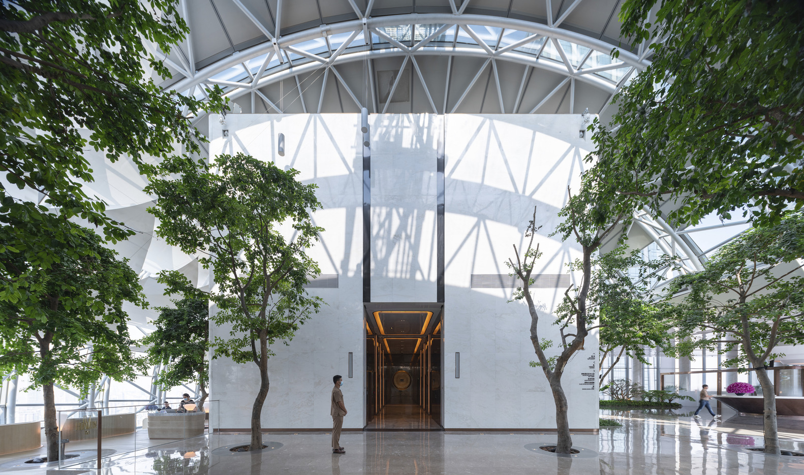 重庆来福士 / 萨夫迪建筑事务所 - 建筑图, 表皮