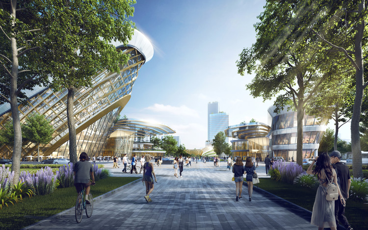 Shigeru Ban y Ole Scheeren crearán un nuevo destino artístico y cultural en Hangzhou - Imagen 2 de 2