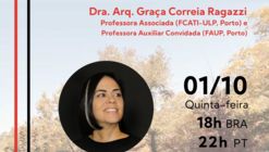 Aula Inaugural na UFRGS com a Dra. Arqª Graça Correia Ragazzi