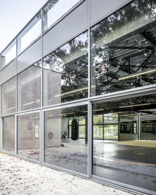 Boxing Club Mohamed Ali / Atelier Aconcept Boxing Club Mohamed Ali / Atelier Aconcept - Exterior Photography, Facade, Glass
