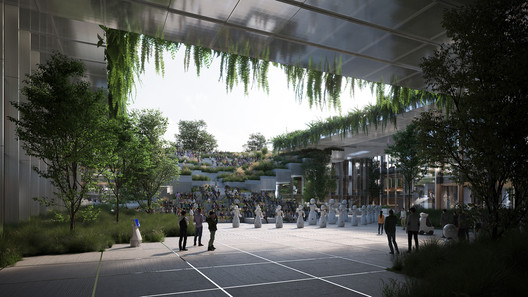 BIG Designs AI CITY, an Innovation Campus Hosting Headquarters of Tech Firm in Chongqing, China - Image 13 of 24