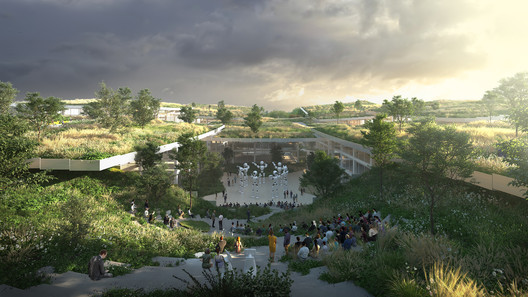 BIG Designs AI CITY, an Innovation Campus Hosting Headquarters of Tech Firm in Chongqing, China - Image 4 of 24