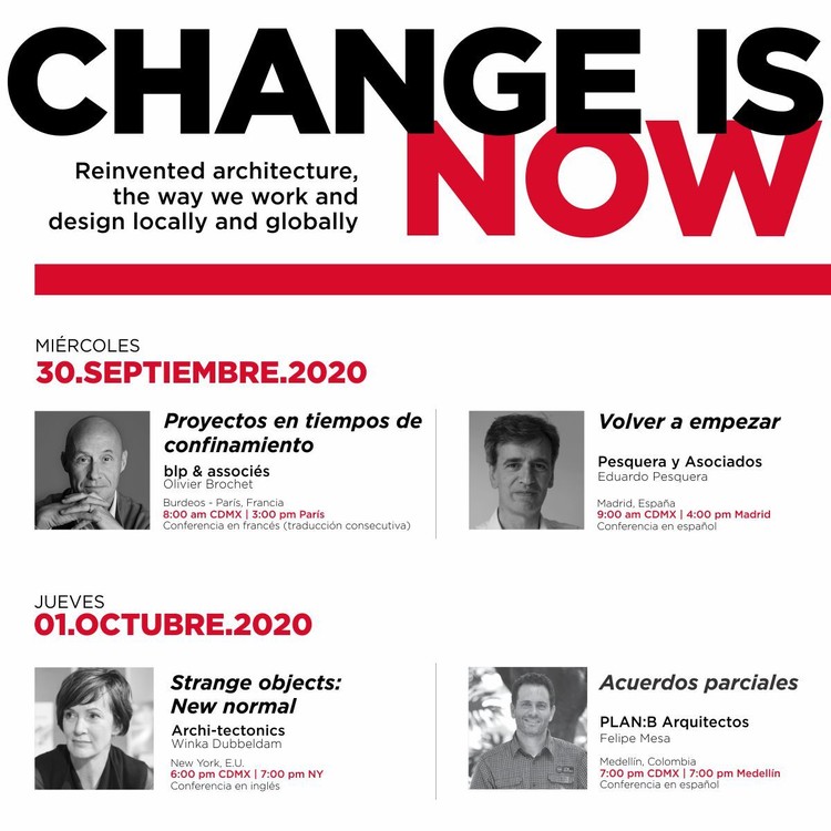 Ciclo de conferencias | CHANGE IS NOW | Firenze - Imagen 1 de 5