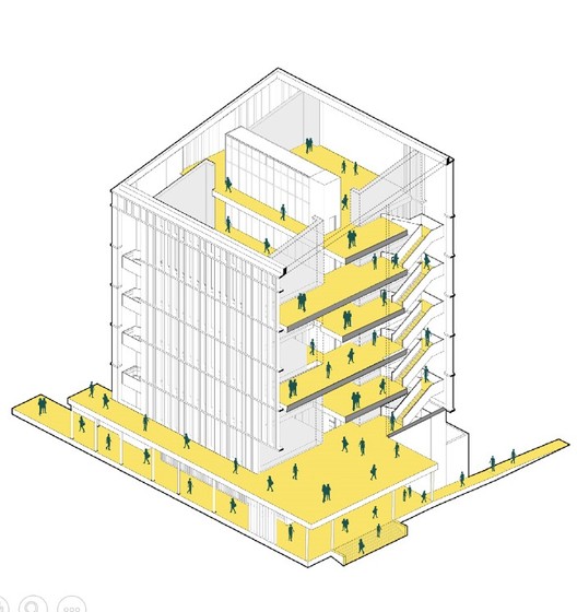 Edifício Multiuso Cedro Rosado / Espacio Colectivo Arquitectos Edifício Multiuso Cedro Rosado / Espacio Colectivo Arquitectos - Imagem 38 de 43