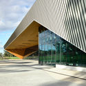 La Trobe University Sports Park / Warren and Mahoney + MJMA - Exterior Photography, University, Facade