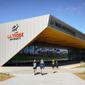 La Trobe University Sports Park / Warren and Mahoney + MJMA - Exterior Photography, University, Facade