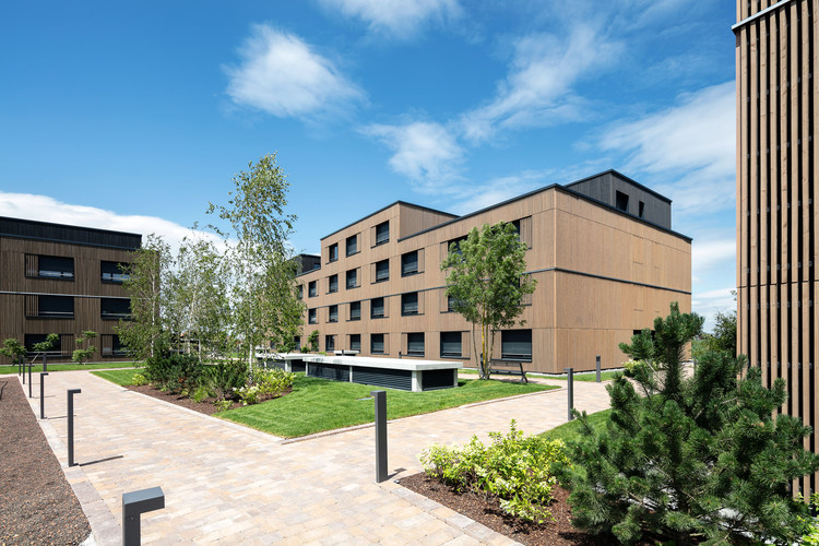 Apartments for the Employees EUROPA-PARK / archis Architekten +Ingenieure - Exterior Photography, Windows, Facade