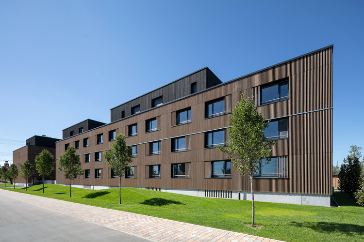 Apartments for the Employees EUROPA-PARK / archis Architekten +Ingenieure - Exterior Photography, Windows, Facade