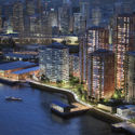 U+I Reveals New Images of OMA-Designed Morden Wharf, a Mixed-Use Neighborhood on Greenwich, London - Image 4 of 4