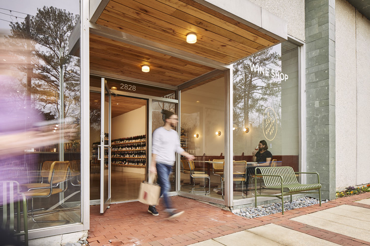 Golden Age Wine / David Baker Architects - Interior Photography, Chair, Beam, Patio