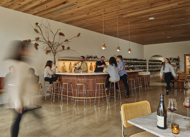 Golden Age Wine / David Baker Architects - Interior Photography, Kitchen, Table, Chair, Beam