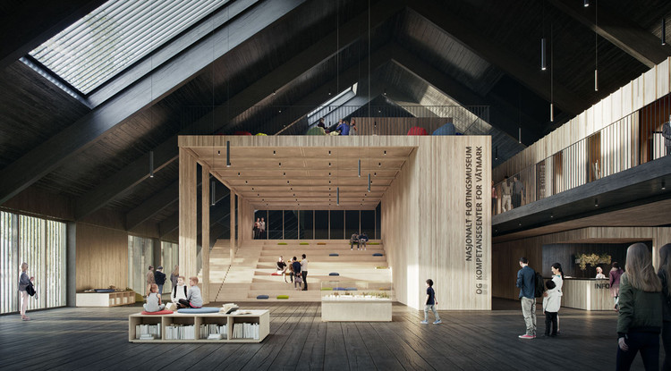 Karres en Brands diseñará el Museo Nacional de la Explotación Forestal de Noruega - Más Imágenes