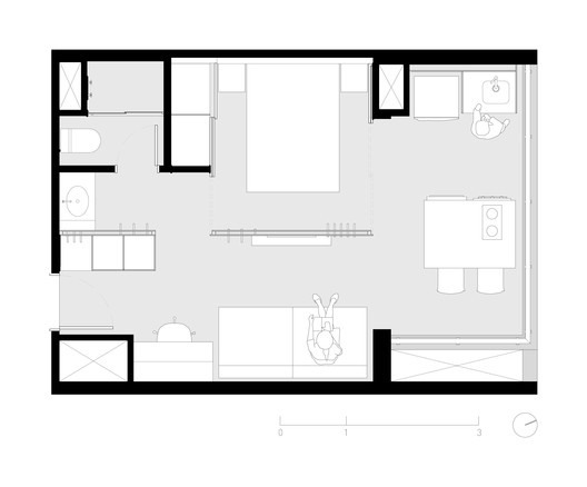 Apartamento Consolação / Canoa Arquitetura - Imagen 14 de 16