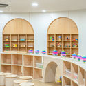 KPIS Kindergarten / Please Feel Invited - Interior Photography, Educational Interiors, Chair, Table