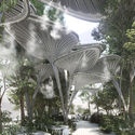 Mask Architects ‘阿布扎比城市休息站’方案，缓解热岛效应 - Image 1 of 4