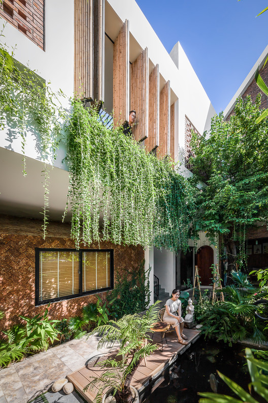 Wind's House / Green Concept + Nha Cua Gio - Exterior Photography, Courtyard