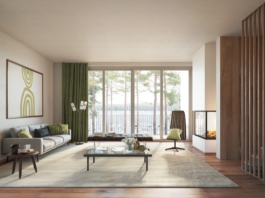 David Chipperfield and Enzo Enea Design a Luxury Lake Retreat in Germany David Chipperfield and Enzo Enea Design a Luxury Lake Retreat in Germany - Image 3 of 13