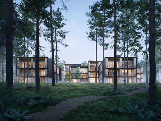 David Chipperfield and Enzo Enea Design a Luxury Lake Retreat in Germany David Chipperfield and Enzo Enea Design a Luxury Lake Retreat in Germany - Image 13 of 13