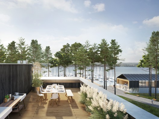 David Chipperfield and Enzo Enea Design a Luxury Lake Retreat in Germany David Chipperfield and Enzo Enea Design a Luxury Lake Retreat in Germany - Image 8 of 13