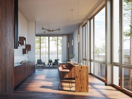 David Chipperfield and Enzo Enea Design a Luxury Lake Retreat in Germany David Chipperfield and Enzo Enea Design a Luxury Lake Retreat in Germany - Image 5 of 13